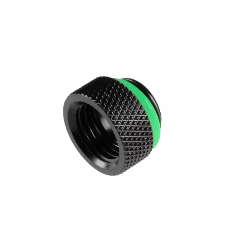 Bitspower adapteris G1/4 colio IG į G1/4 colio AG - juodas matinis