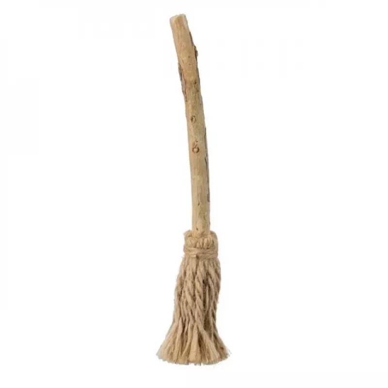 Katės kramtomasis žaislas Trixie Rope Matatabi Broom 160 mm džiuto smėlio spalvos TX-42428