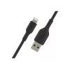 BELKIN PVC USB LAIDAS USB-A - LIGHTNING, 1M, JUODAS