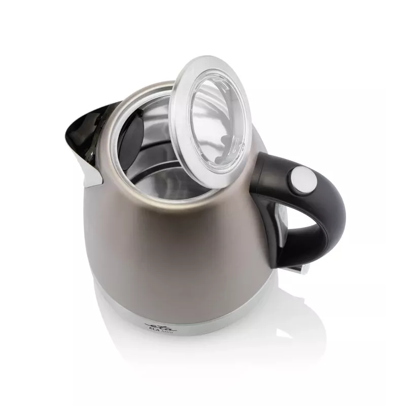 Elektrinis virdulys ETA 1,2 l 2100 W, nerūdijančio plieno korpusas, pilkas