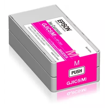 Epson GJIC5(M): Rašalo kasetė, skirta ColorWorks C831 (Purpurinė) (MOQ=10)