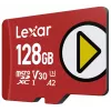 Lexar PLAY LMSPLAY128G-BNSNG 128 GB microSDXC atminties kortelė, UHS-I, 10 klasė
