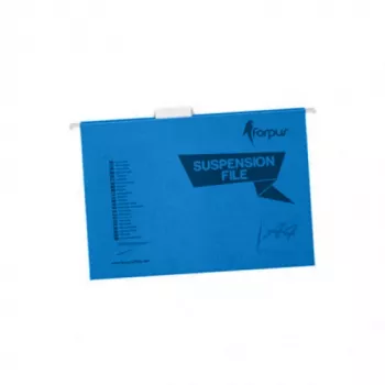 Pakabinamas aplankas FORPUS FO22705 A4 plastikinis mėlynas, 25 vnt.