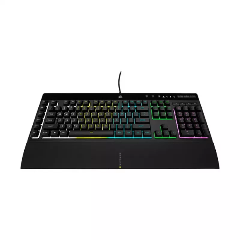 Žaidimų klaviatūra Corsair K55 Pro RGB (juoda) FR