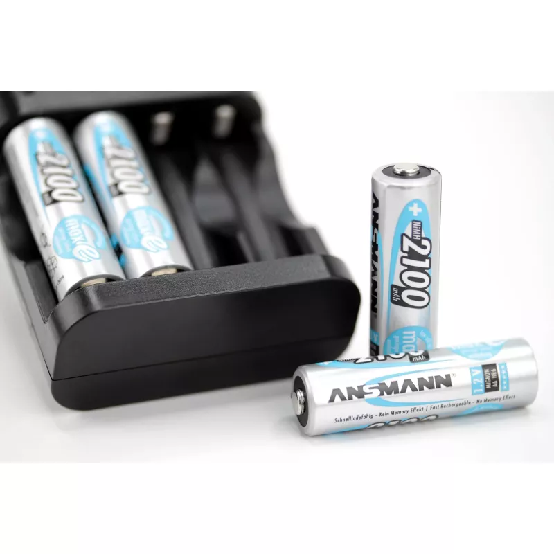 1x4 Ansmann maxE NiMH akumuliatoriaus pak. Mignon AA 2100 mAh 5035052