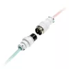 Ducky Premicord Cotton Candy suvyniotas laidas, USB Type-C į Type-A - 1.8m