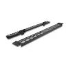 DELOCK 19 inch Keystone Patch Panel 24 prievadų kampinis su įtempimo sumažinimu, 1U, juodas, 482,6×125,5×44,2 mm