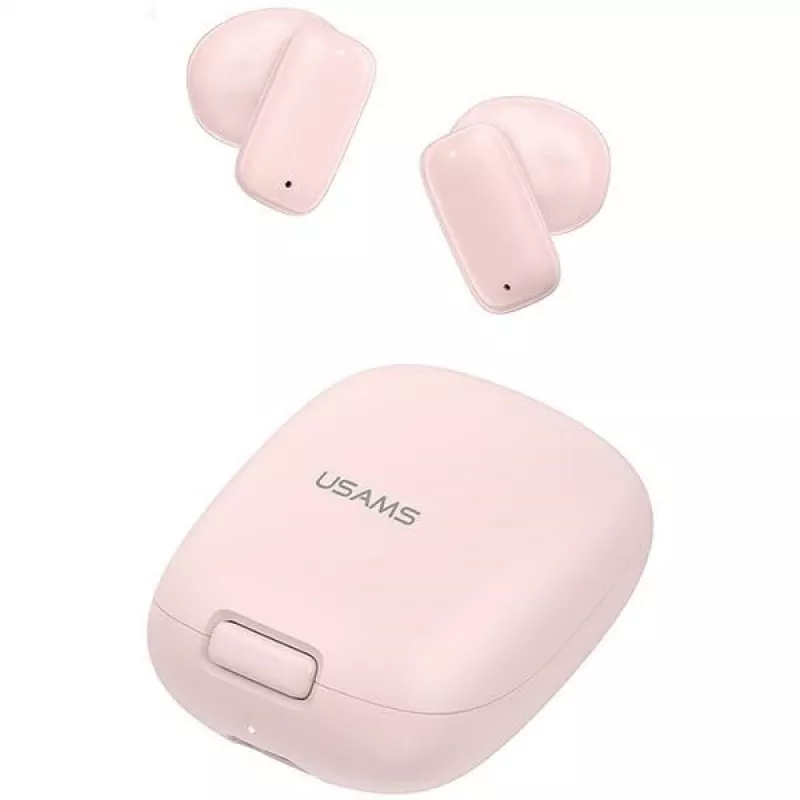 Bluetooth ausinės Usams BHUID04 Rožinės