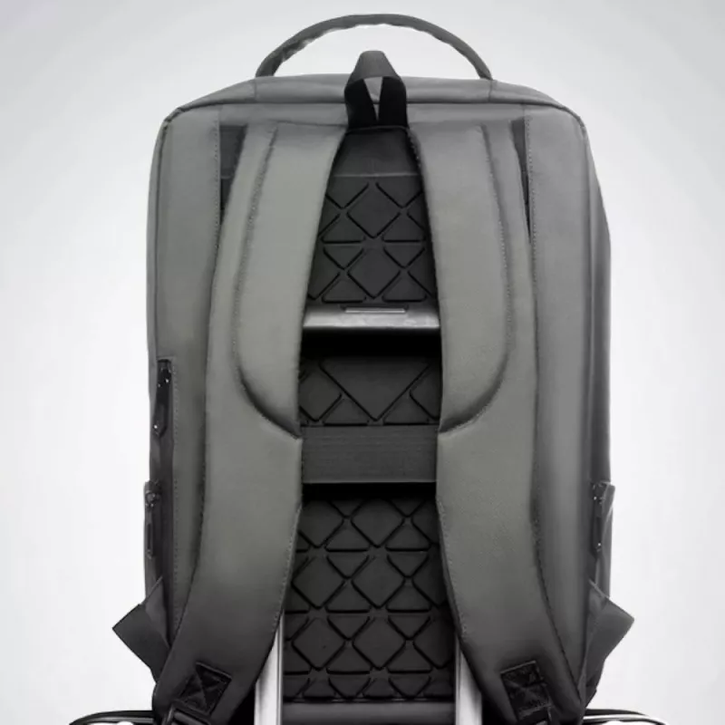 Krepšys Vention KRNB0 — 23L Oxford, tinka iki 15,6 col. (39,6 cm), USB 3.0 prievadas, tamsiai pilka