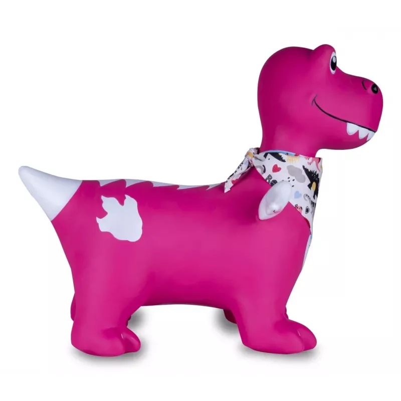 Šokinėjantis gyvūnėlis Jamara HoppyDoo Dino su sparnais rožinis su pompa 466008