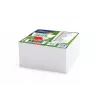 Notes Forpus, 9x9 cm, baltas, klijuotas (500) 0716-009