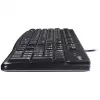 Logitech K120 klaviatūra USB QWERTY ispanų juoda (920-002499)