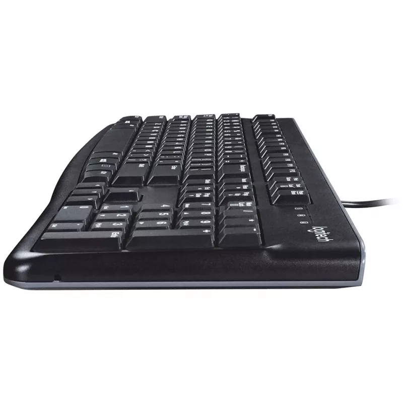 Logitech K120 klaviatūra USB QWERTY ispanų juoda (920-002499)