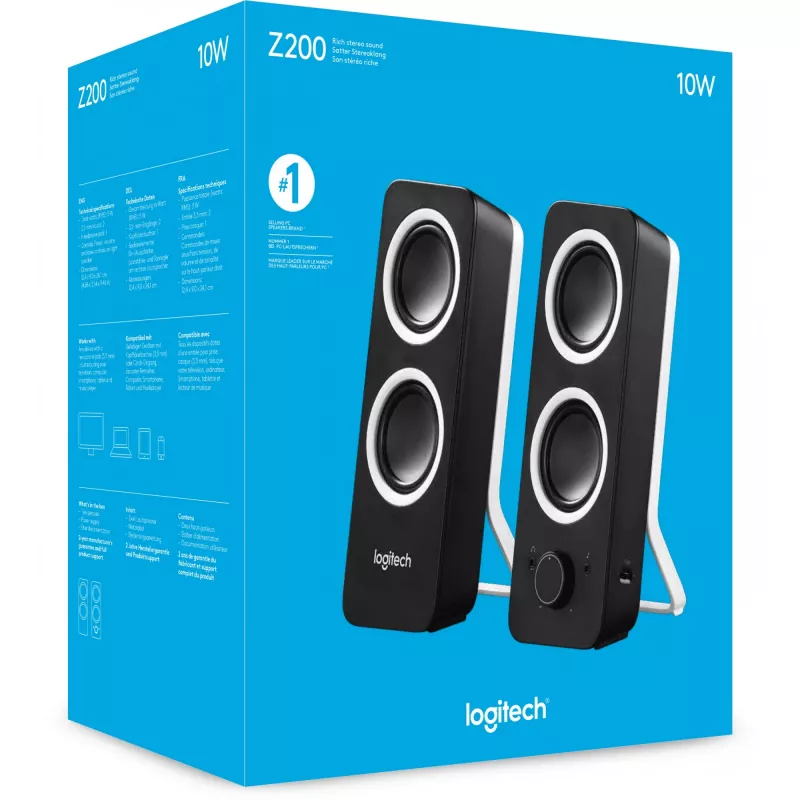 Garsiakalbis | LOGITECH | Juodas | 980-000810