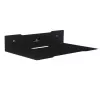 Wall shelf for decoder MACLEAN MC-122, steel, Juoda, max load 5 kg, hole spacing 219 mm