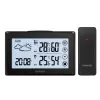 Oro stotelė SENCOR SWS 2850 — vidaus/lauko temperatūra ir drėgmė, 1 belaidis jutiklis, 433,92 MHz, min/maks atmintis