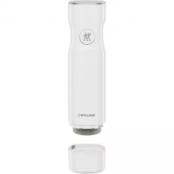 Vakuuminis sandariklis ZWILLING FRESH & SAVE baltas siurblys, baterija 3.7V, MicroUSB įkrovimas, 190×50×50 mm, 330 g
