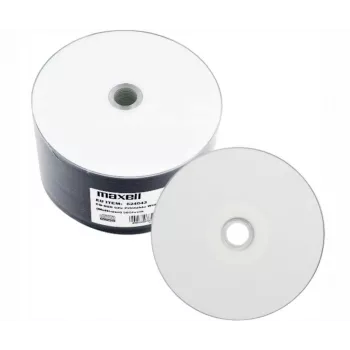 MAXELL CD-R 700MB 50 vnt. 52x80 min, verpstė, spausdinimui skirtas CD-R