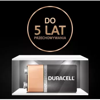 Duracell 9V baterija, vieno vieneto pakuotė 9VDUR BT0009