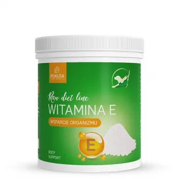 POKUSA RawDietLine Vitamin E – papildai šunims ir katėms – 300g