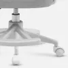 Sukamasis krėslas mark adler Junior 4.5 pilka — ergonomiškas biuro krėslas, reguliuojamas aukštis 40–50 cm, tinklinė atlošas, ratukų pagrindas, porankiai, juosmens atrama