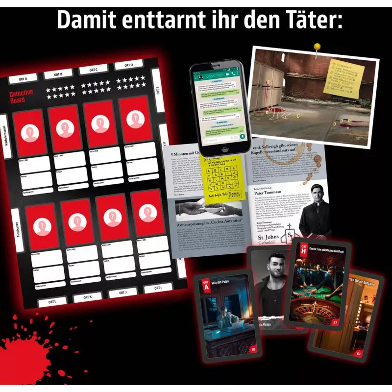 Masters of Crime: Vendetta, stalo žaidimas