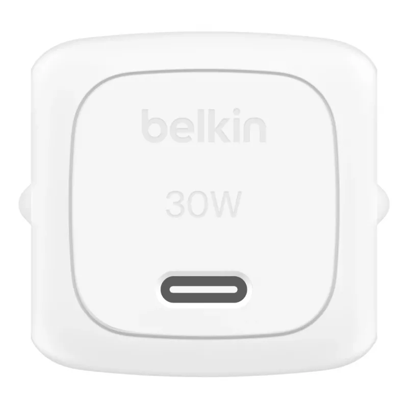 Belkin BoostCharge nešiojamam kompiuteriui, išmaniajam telefonui, planšetei, baltas, AC greitasis įkrovimas, vidaus naudojimui