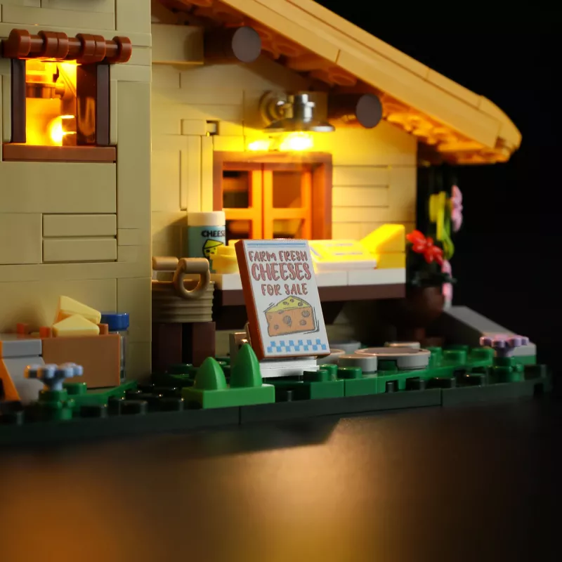 Lumibricks Farm Cheese House statybos rinkinys
