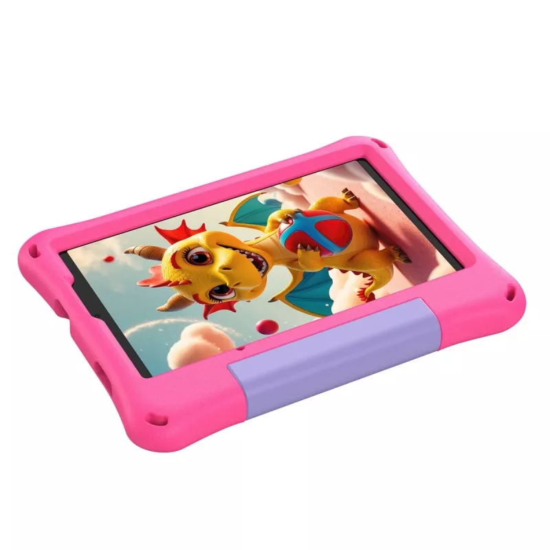 Planšetė UleFone Tab A9 Pro Kids — 4 GB RAM, 128 GB saugykla, LTE, rožinė
