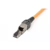 Digitus CAT 6A Field Termination Plug lenkiamas STP su dulkių dangteliu RJ-45 Female Sidabrinė