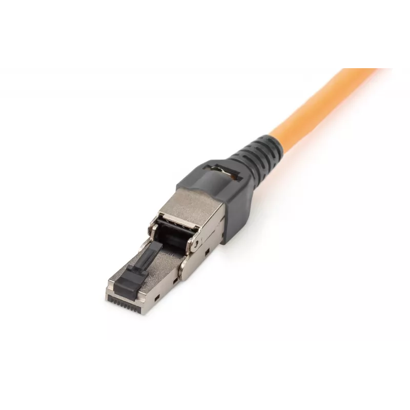 Digitus CAT 6A Field Termination Plug lenkiamas STP su dulkių dangteliu RJ-45 Female Sidabrinė