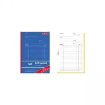 Administravimo knyga Herlitz 880427 Mėlyna A4 80 lapų
