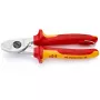 Knipex 95 16 165 T kabelių užspaudimo įrankis Užspaudimo įrankis Juoda, Geltona