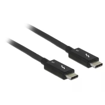 USB laidas DeLOCK 84844 USB 3.2 Gen 2 0,5 m USB C juoda