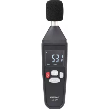 VOLTCRAFT SL-80 garso lygio matuoklis 30 - 130 dB 31.5 Hz - 8 kHz (VC-13101365)