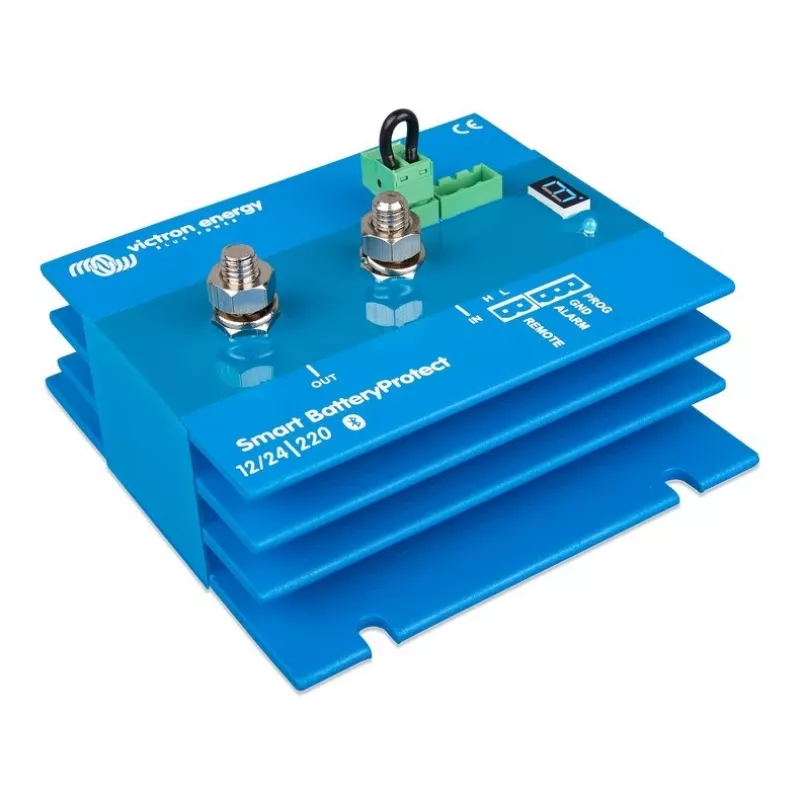 „BatteryProtect“ išmanioji relė „Victron Energy“ BPR122022000 12/24 V 220 A (automatinis akumuliatoriaus atjungimas)