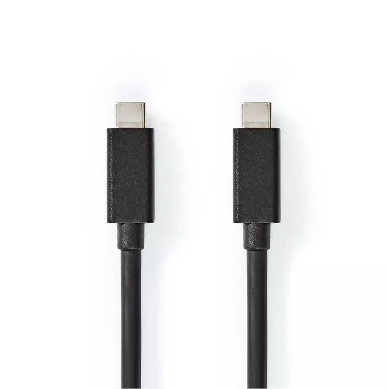 Nedis 2 m USB laidas 3.2 Gen 2x2 100 W, 4K@60Hz, 20 Gbps (CCGL64020BK20)