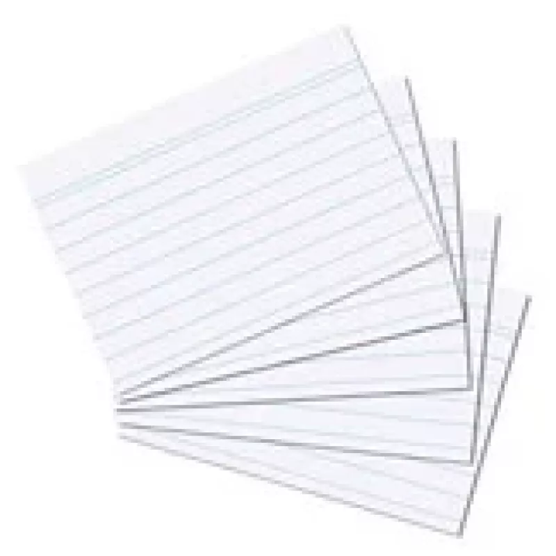 Index Card Herlitz 1150705 White 100 vnt.