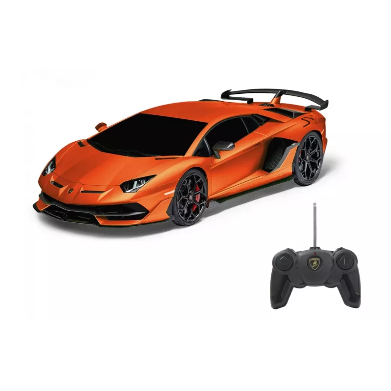 Sportinis automobilis Jamara Lamborghini Aventador SVJ su elektriniu varikliu 1:24