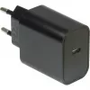 Įkroviklis PD-2020, USB-C įkroviklis (juodas, be laido, PD 20 W, greitasis įkrovimas 3.0)