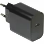 Įkroviklis PD-2020, USB-C įkroviklis (juodas, be laido, PD 20 W, greitasis įkrovimas 3.0)