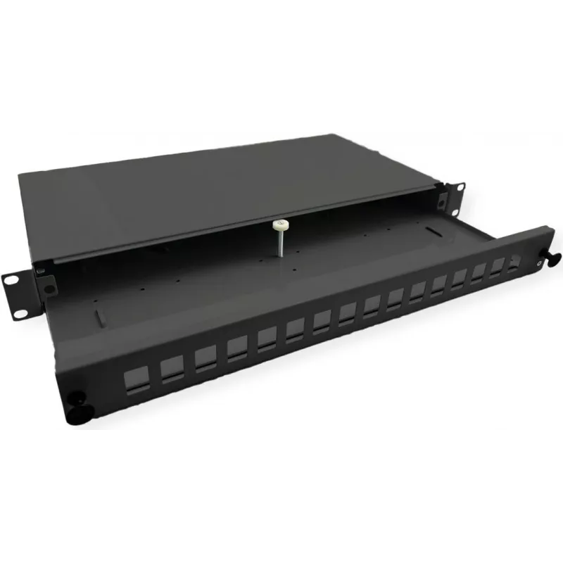 ROLINE 19LWL Patchpanel Box+Front 16x Keystones (21.17.0351)
