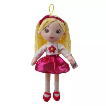 TULILO Eliza skudurinė lėlė 38 cm minkštas žaislas žaidimams ir demonstravimui