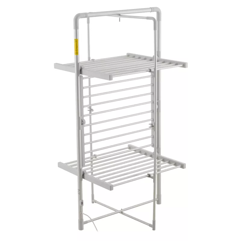 Elektrinė sulankstoma skalbinių džiovyklė Adler AD 7829 — 300 W, 148×52×90 cm, balta, laisvai pastatoma