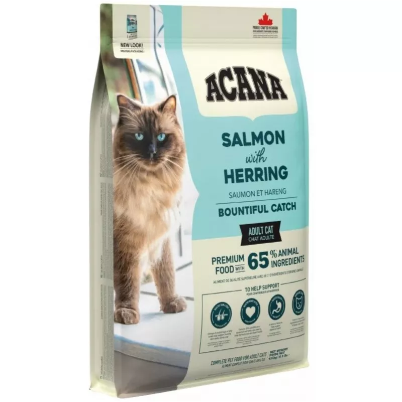 ACANA Bountiful Catch - sausas kačių maistas - 4,5kg