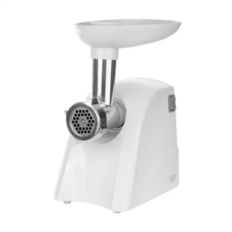 Adler AD 4803 mėsmalė 800 W, nerūdijantis plienas, balta