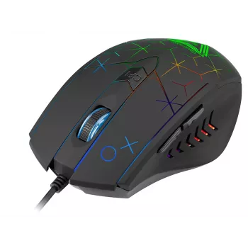 Tracer GAMEZONE XO - Pelė - USB - Hiiri - Optinė - 6 mygtukai - Juoda