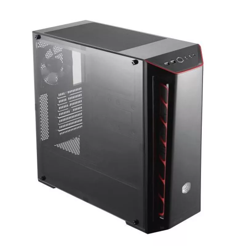 Cooler Master MB520-KGNN-S01 MasterBox 520 juodas, ATX, Midi bokštas, permatomas šoninis skydelis nuo krašto iki krašto