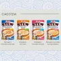 Drėgnas kačių skanėstas INABA Ciao Stew Chicken & Scallop maišelis 40 g — be grūdų, suaugusioms, mėsingas