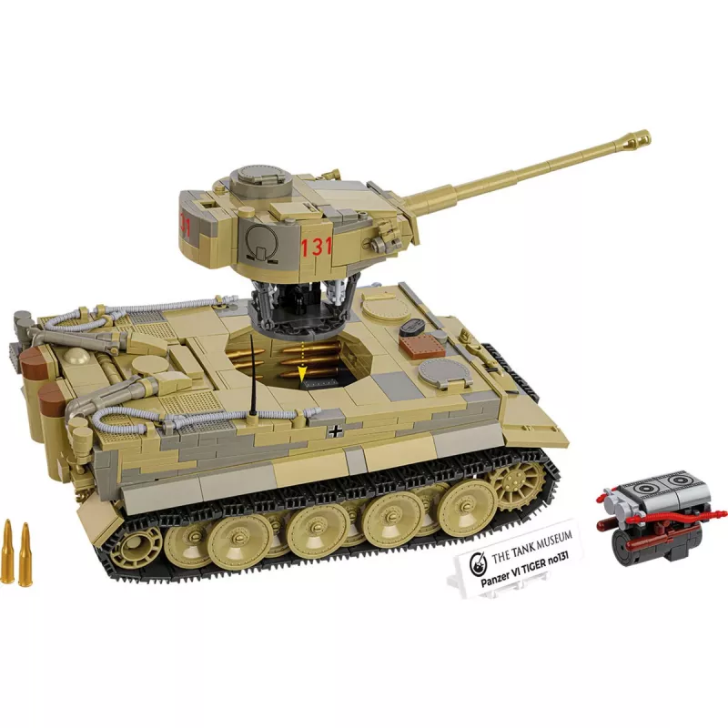 Statybinis rinkinys COBI Panzer VI Tiger no131 1275 detalės